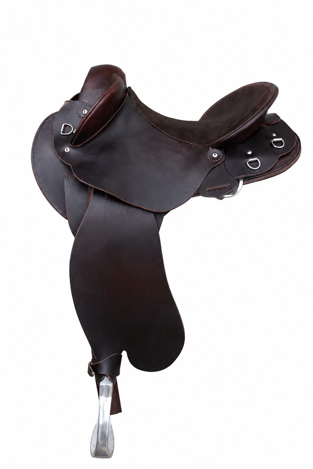 Sunset Drafter Saddle – Fully Mounted - Image 3